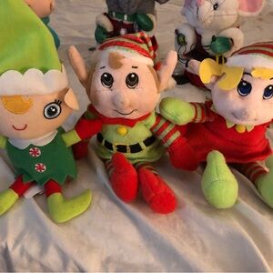 Colorful Elf Plush Toy Set